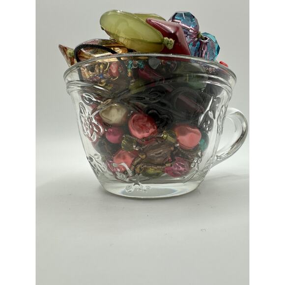 Vintage Anchor Hocking Savannah Punch Cup Mystery Jar - Picture 4 of 5